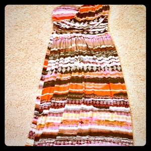 American Rag Strapless Maxi Dress